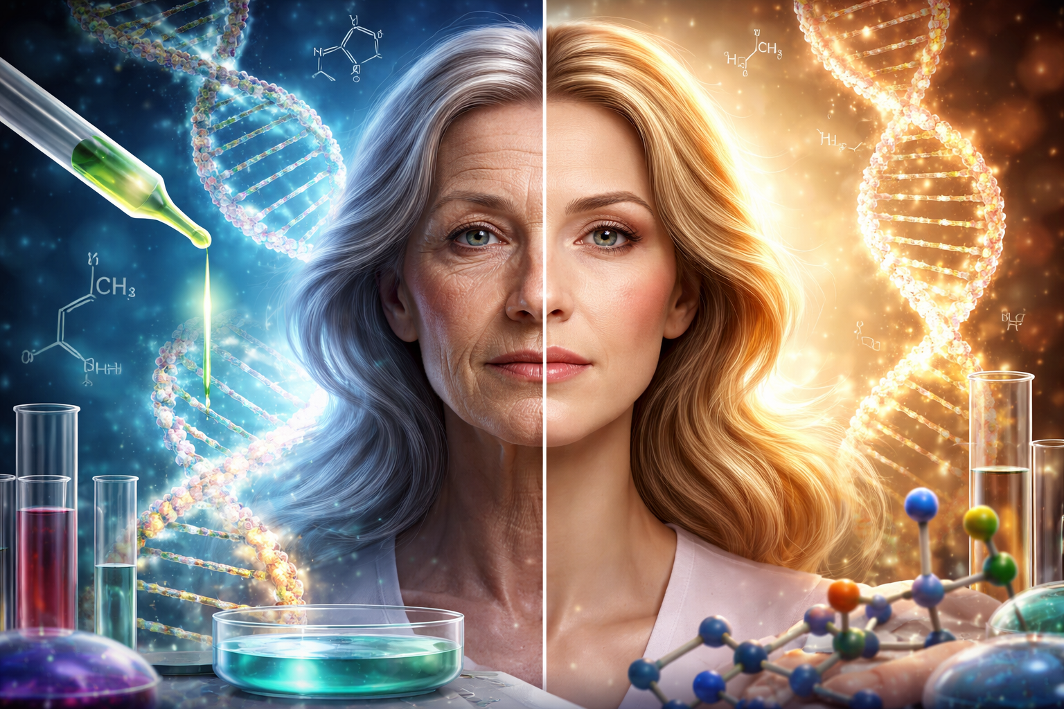 La química permite determinar la edad biológica mediante la metilación del ADN, abriendo el debate científico, ético y filosófico sobre el rejuvenecimiento humano y sus riesgos.