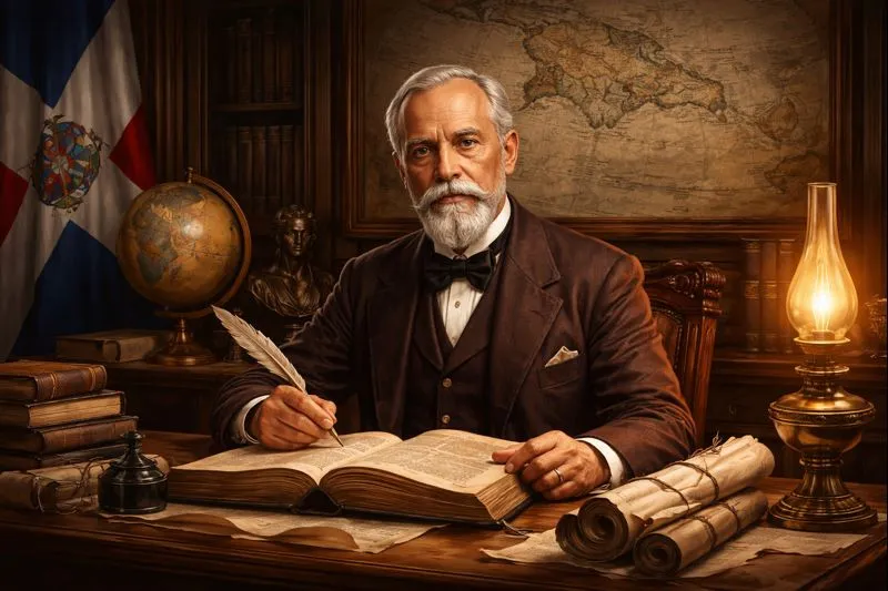 El 13 de enero se conmemora el Día Nacional del Historiador en honor a José Gabriel García, padre de la historia dominicana, destacando su legado intelectual y la labor de quienes preservan la memoria histórica de la nación.