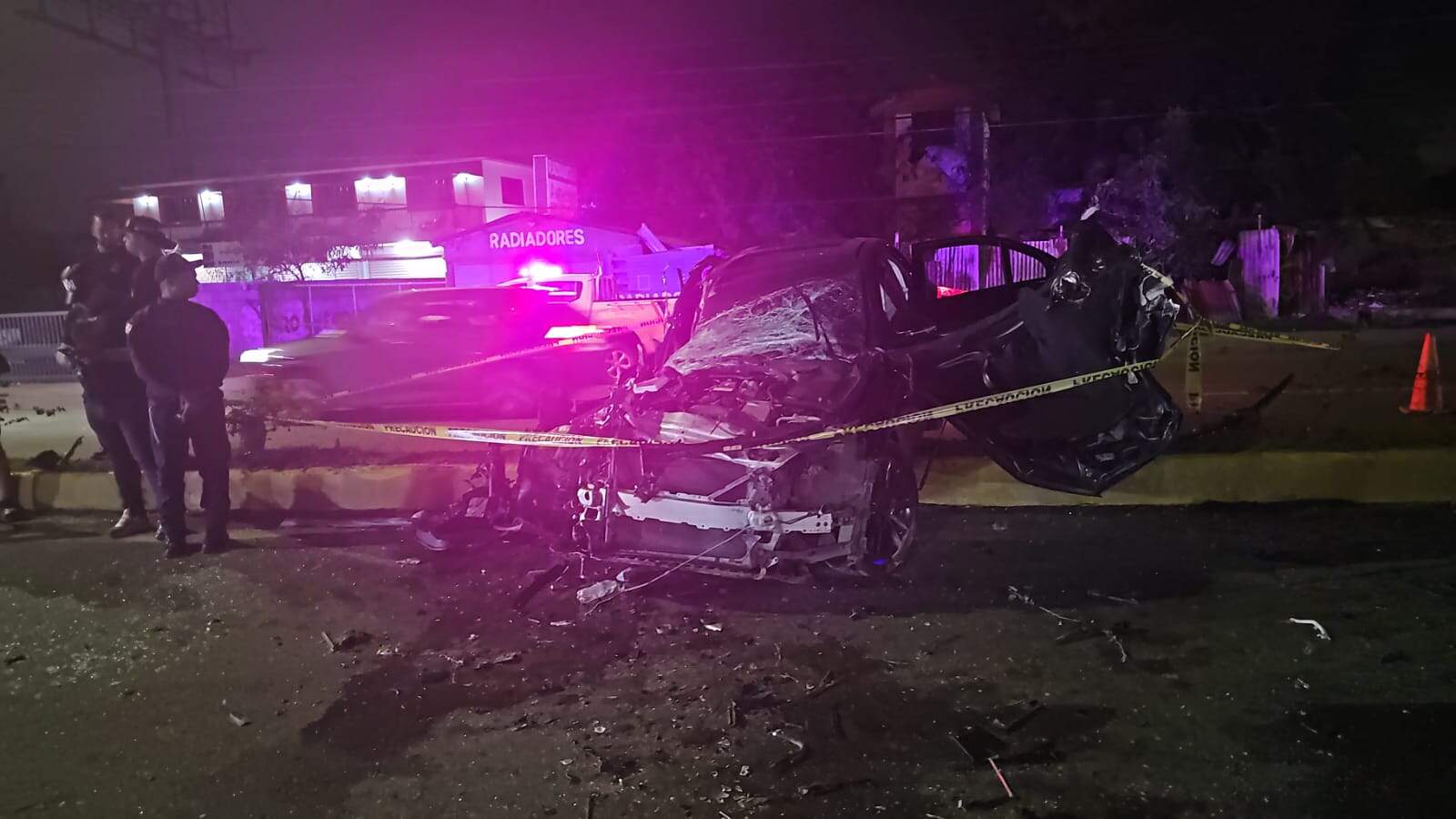 Accidente vial en Santiago deja un conductor herido