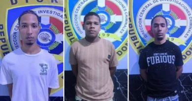 Detienen a tres sospechosos del homicidio en Sabana Perdida