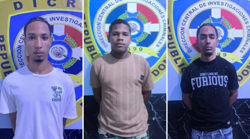 Detienen a tres sospechosos del homicidio en Sabana Perdida 1