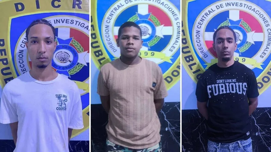 Detienen a tres sospechosos del homicidio en Sabana Perdida