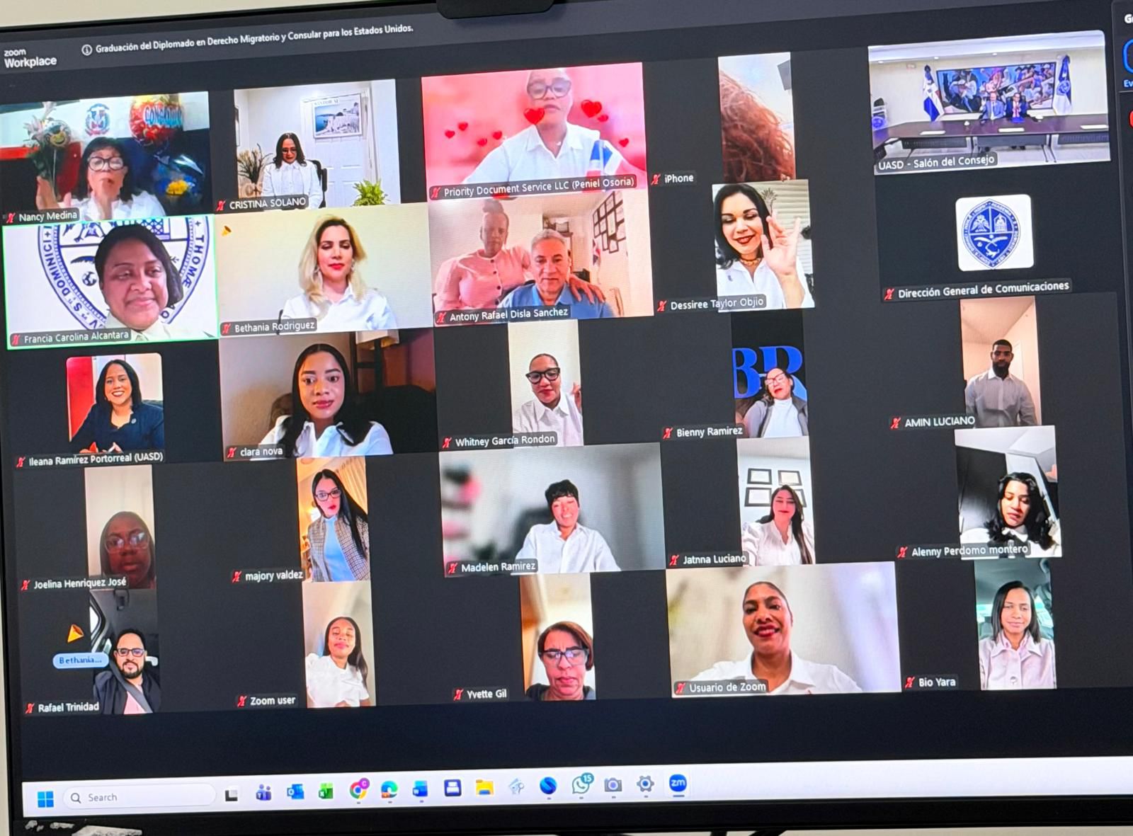 UASD celebra graduación del Diplomado en Derecho Migratorio y Consular en Nueva York