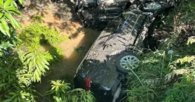 Accidente de escolta presidencial deja tres heridos en Puerto Plata