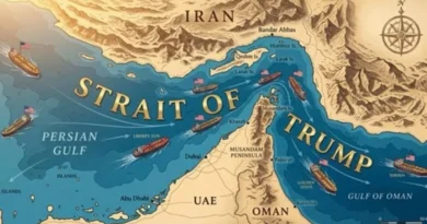 Publicación de Trump renombra Ormuz en medio de tensiones con Irán