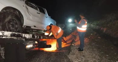 COE registra 70 siniestros viales y ocho fallecidos en 24 horas