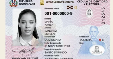 JCE inicia el 12 de abril la renovación nacional de la cédula 2026