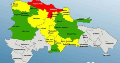 COE mantiene alerta roja en dos provincias y amplía amarilla en el país