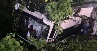 Actualizan a 36 heridos en choque de autobús y yipeta en Nordeste 4 Actualizan a 36 heridos en choque de autobús y yipeta en Nordeste