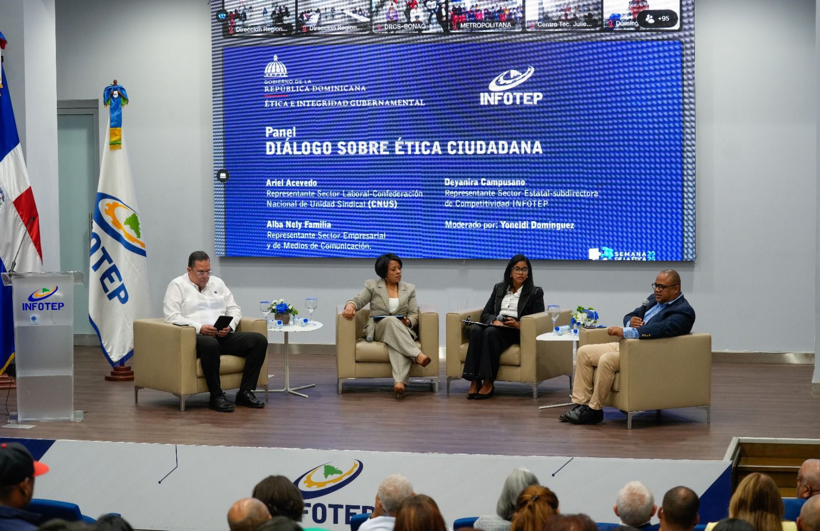 Promueven cultura de integridad con diálogo sobre ética ciudadana