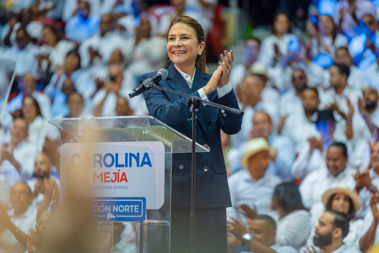 Carolina ratifica en Santiago será candidata presidencial PRM: “estoy preparada para ser presidenta”