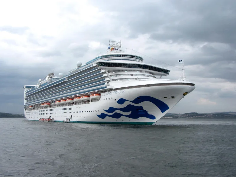Caribbean Princess hizo escala en Puerto Plata con casos de norovirus