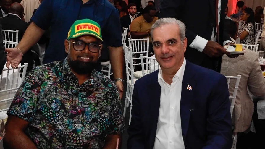 Abinader inicia visita oficial a Guyana para firmar acuerdos de cooperación