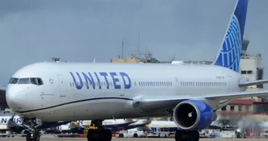 United investiga incidente de un Boeing 767-400 en aproximación a Newark
