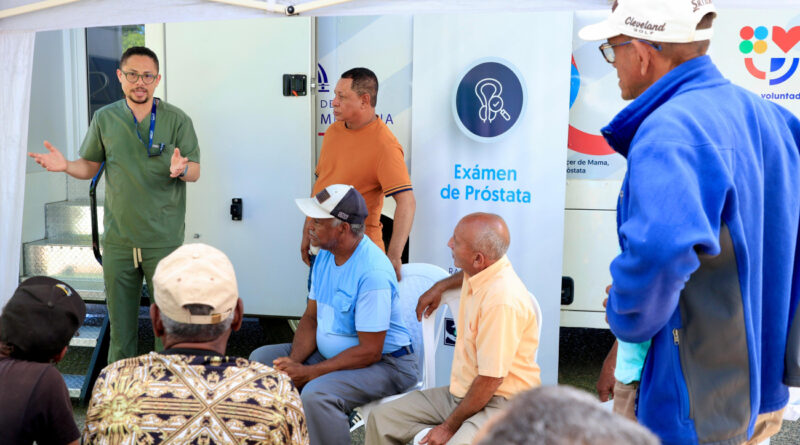 Más de 38,000 hombres han sido atendidos por el programa de detección oportuna de cáncer de próstata en República Dominicana desde 2021.