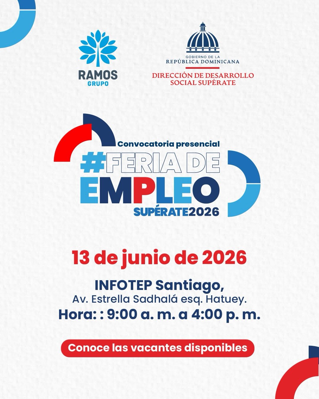 Noticias: 33 Feria de Empleo Supérate 2026 en Santiago: Grupo Ramos ofrecerá vacantes para diferentes perfiles